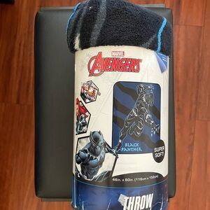 Black Panther Throw Blanket